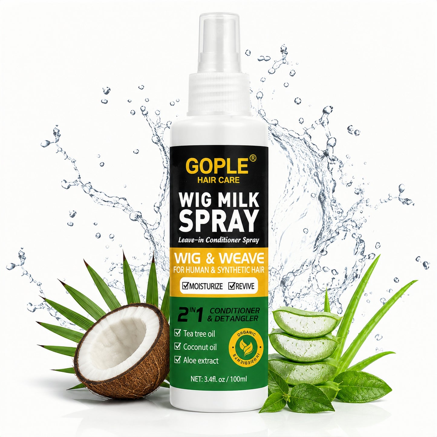 Gople Wig Milk Spray